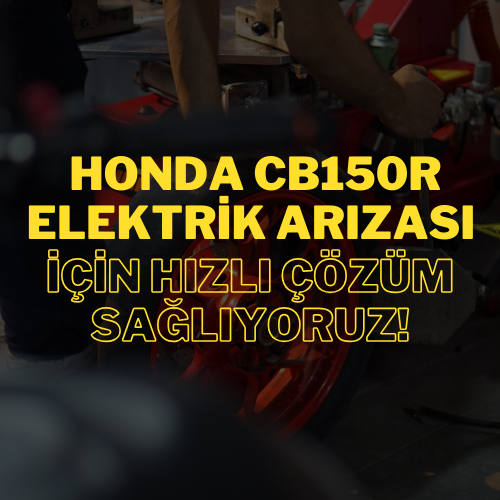 İstanbul’daki servisimiz, Honda CB150R motosikletinizdeki elektrik arızalarını hızla tespit edip çözüme kavuşturur.
