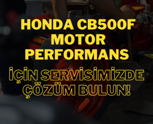 İstanbul’daki profesyonel motosiklet servisimizde, Honda CB500F'inizin motor performansını yeniden en üst seviyeye çıkarmak için uzman çözümler sunuyoruz.