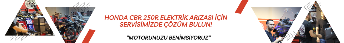 Honda CBR 250R motosikletinizdeki elektriksel sorunları hızlı ve etkili bir şekilde çözmek için uzmanlaşmış bir ekip ile hizmet vermektedir.