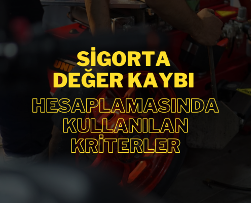 Sigorta Değer Kaybı Hesaplamasında Kullanılan Kriterler: Yaş, Kilometre ve Hasar Oranı