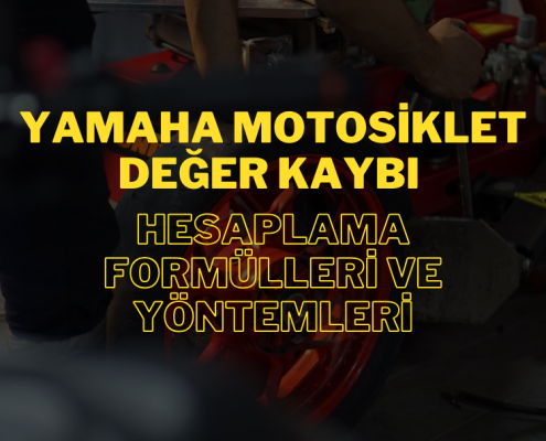 Yamaha Motosiklet Değer Kaybı Hesaplama Formülleri ve Yöntemleri