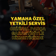 Yamaha Özel Yetkili Servis: Orijinal Parça Garantisiyle Hizmetinizde