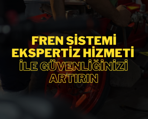 Fren sistemi, motosikletin güvenliği için temel bir bileşendir ve düzenli bakım gerektirir. Motosiklet ekspertiz servisi, fren sisteminizin her parçasını dikkatlice kontrol ederek, herhangi bir sorun olup olmadığını tespit eder ve güvenli bir sürüş deneyimi sağlar.