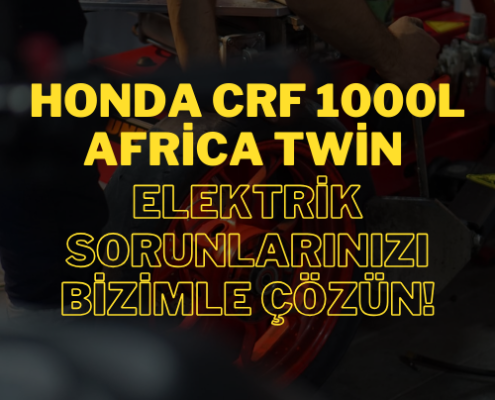 Honda CRF 1000L Africa Twin’in elektriksel sorunlarını çözmek için uzman çözümler sunuyoruz.