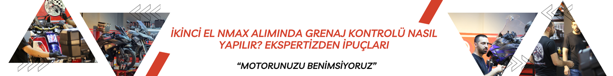 ikinci-el-nmax-aliminda-grenaj-kontrolu-nasil-yapilir-ekspertizden-ipuclari Grenaj, motosikletin plastik dış kaplamalarıdır ve hem estetik hem de aerodinamik işlev görür. Yamaha NMAX gibi scooter'larda bu parçalar sürüş konforunu da etkiler. Grenajın düzgün ve sağlam olması, motosikletin genel durumu hakkında fikir verir. İkinci el alımlarda grenaj durumu mutlaka kontrol edilmelidir. Sağlam bir grenaj, motosikletin hem dış görünümünü hem de aerodinamik performansını artırır.