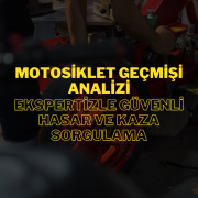 almayı düşündüğünüz motosikletin geçmişteki olası kazalarını, tamiratlarını ve önemli bakım işlemlerini öğrenmenizi sağlar. Böylece, güvenli bir alım yapabilir ve risklerden kaçınabilirsiniz.