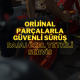 Orijinal Parçalarla Güvenli Sürüş: Bajaj Özel Yetkili Servis