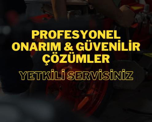 Profesyonel Onarım & Güvenilir Çözümler: Yetkili Servisiniz