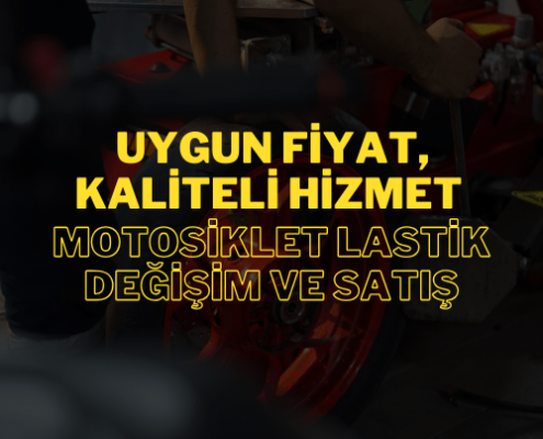 Uygun Fiyat, Kaliteli Hizmet: Motosiklet Lastik Değişim ve Satış