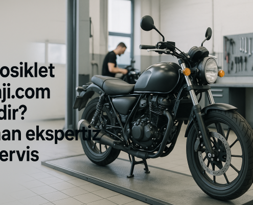 Motosiklet garaji.com kimdir? — profesyonel servis ortamında blog kapak görseli
